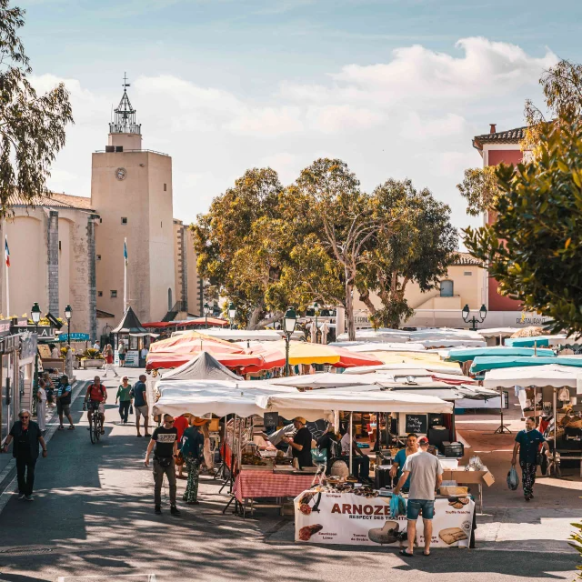 Marché de Grimaud